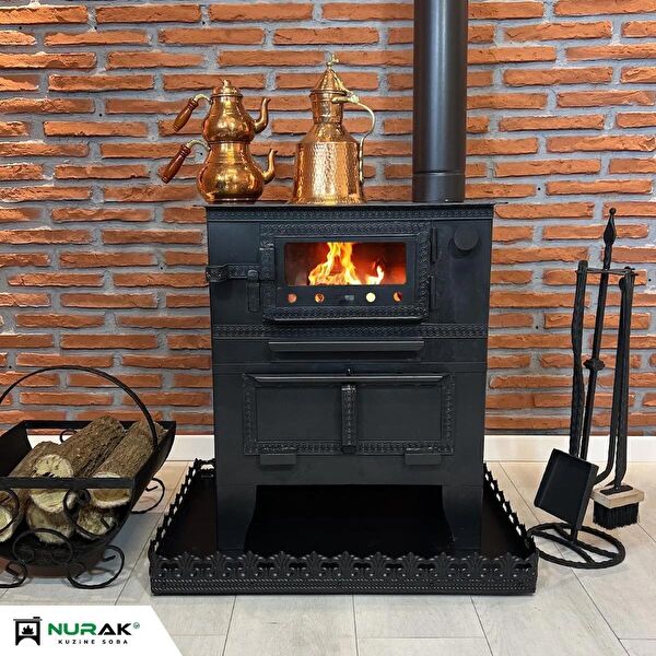 Nurak Kuzine Soba Katı Yakıt Sobası