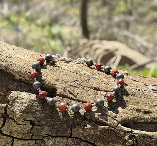 Sırlı Taş Erkek Bileklik