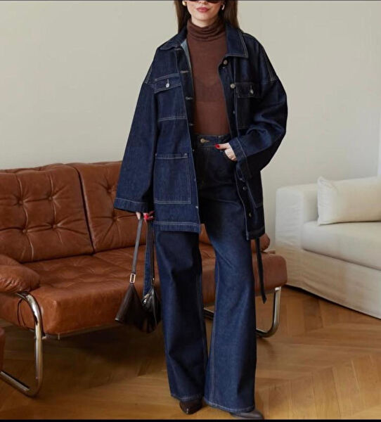 Egs Kadın Kot Ceket