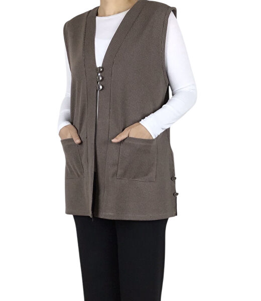 ECE GİYİM Tesettür Ceket, Yelek