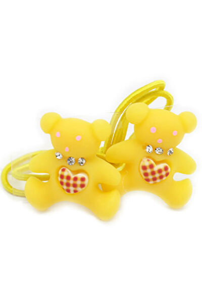 Özel Lastik Kadın Saç Tokaları ve Yüzükleri