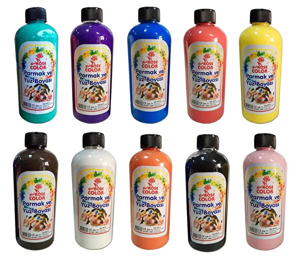 Hayal Sepeti&Quillingseti Yüz, Parmak Boyası