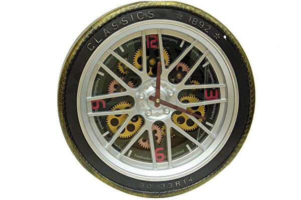 peanelife Dekoratif Duvar Saati