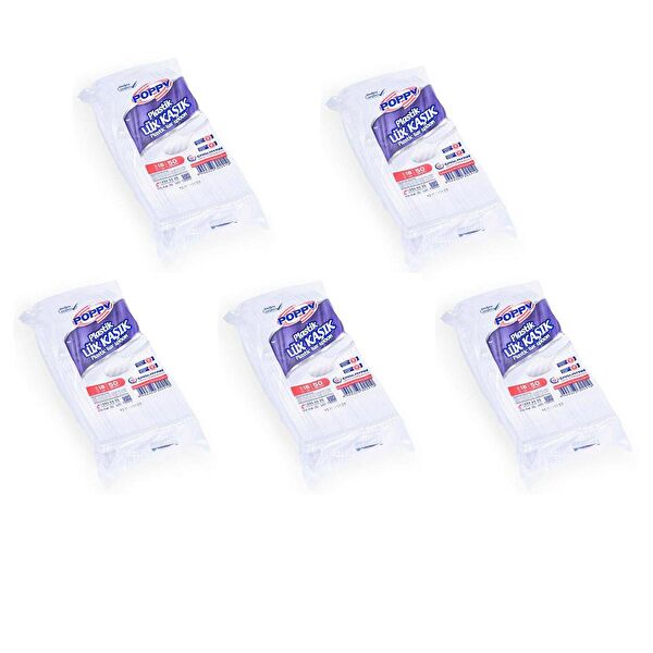 Poppy Plastik Kaşık