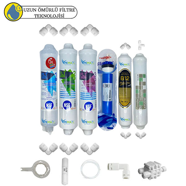 pemax water solutions Su Arıtma Cihazı Yedek Parça, Aksesuar