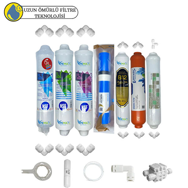 pemax water solutions Su Arıtma Cihazı Yedek Parça, Aksesuar