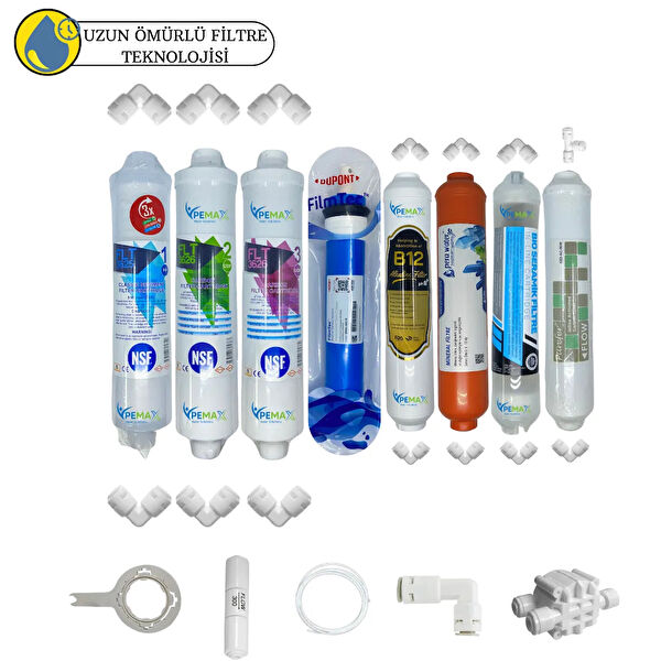 pemax water solutions Su Arıtma Cihazı Yedek Parça, Aksesuar
