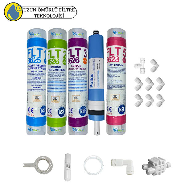 pemax water solutions Su Arıtma Cihazı Yedek Parça, Aksesuar