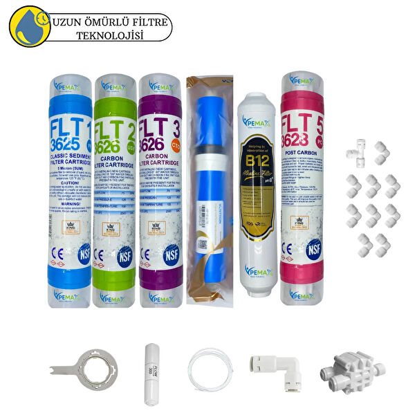 pemax water solutions Su Arıtma Cihazı Yedek Parça, Aksesuar