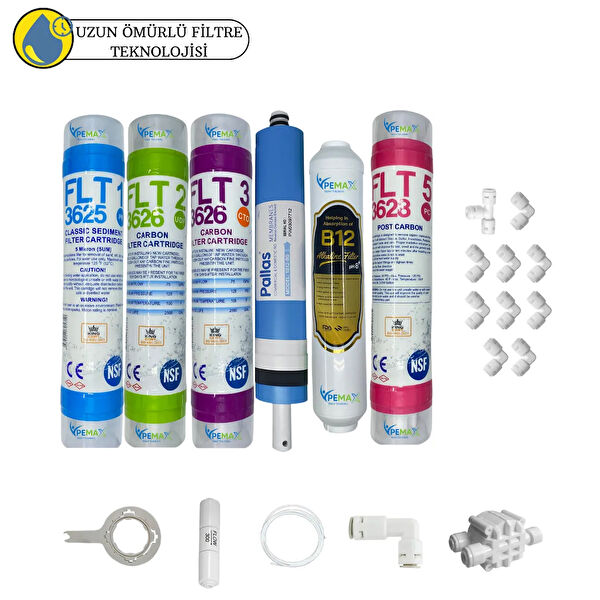 pemax water solutions Su Arıtma Cihazı Yedek Parça, Aksesuar