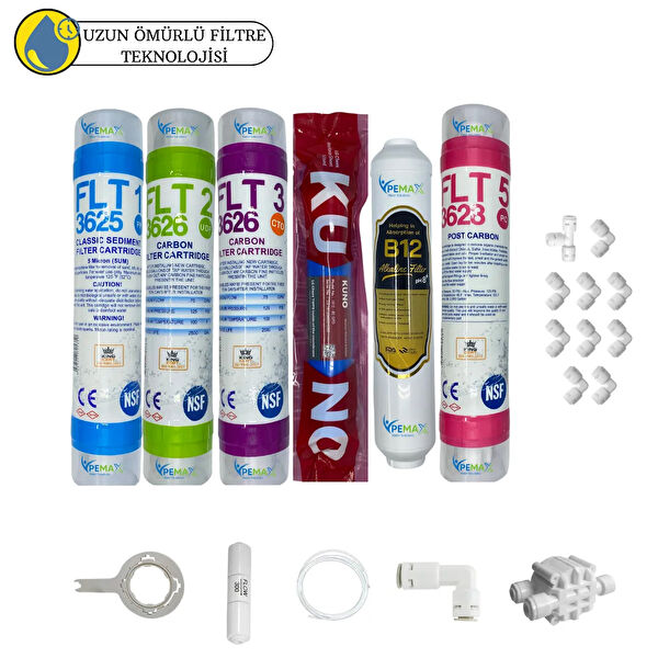 pemax water solutions Su Arıtma Cihazı Yedek Parça, Aksesuar