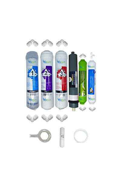 pemax water solutions Su Arıtma Cihazı Yedek Parça, Aksesuar