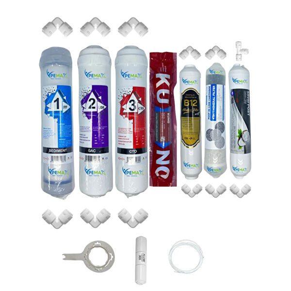 pemax water solutions Su Arıtma Cihazı Yedek Parça, Aksesuar
