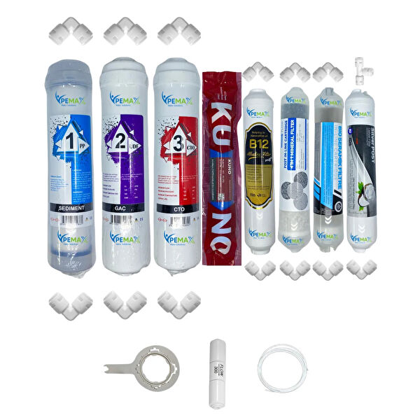 pemax water solutions Su Arıtma Cihazı Yedek Parça, Aksesuar