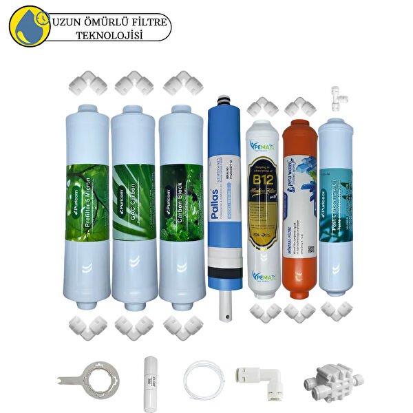 pemax water solutions Su Arıtma Cihazı Yedek Parça, Aksesuar