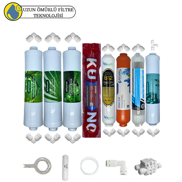 pemax water solutions Su Arıtma Cihazı Yedek Parça, Aksesuar