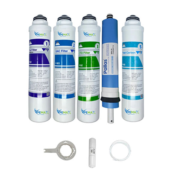 pemax water solutions Su Arıtma Cihazı Yedek Parça, Aksesuar