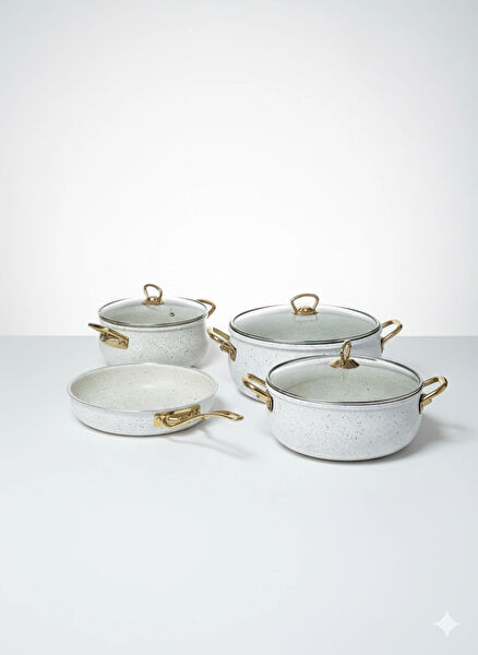 Aspro Çeyiz Tencere, Tava Takımı