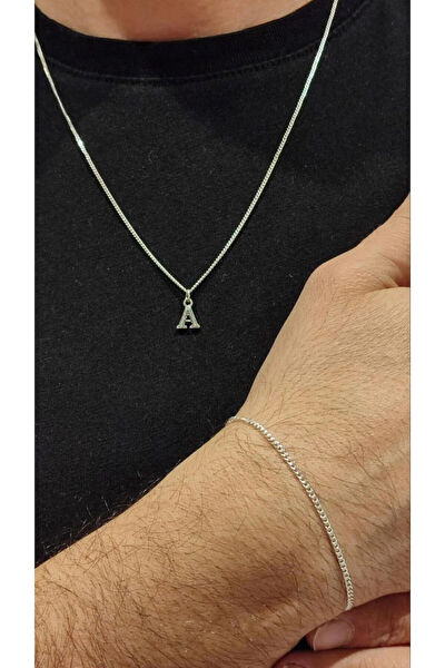 Moda Gümüş Kolye, Zincir, Künye