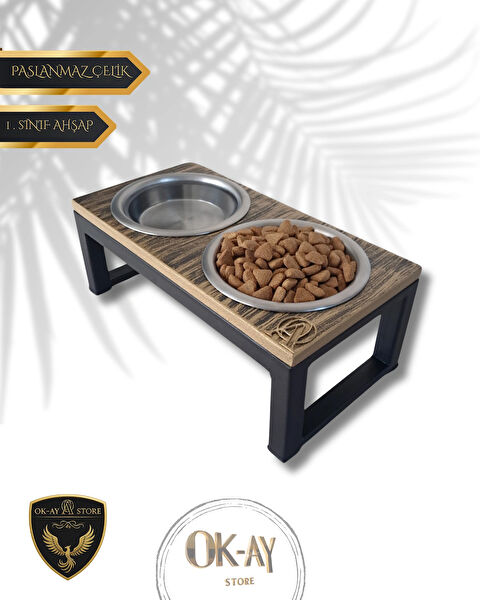 Okay Kedi Mama ve Su Kapları