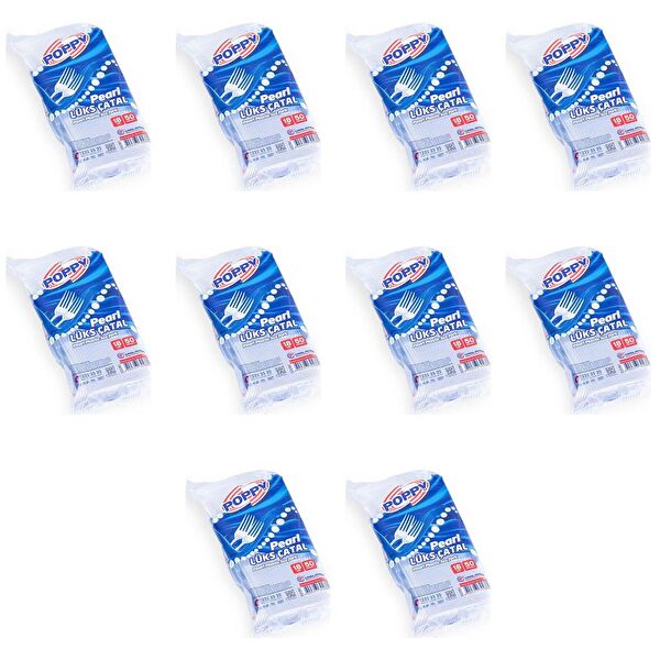 Poppy Plastik Kaşık