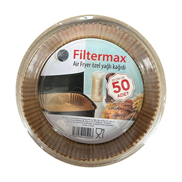 Filtermax Pişirme Kağıdı, Torbası