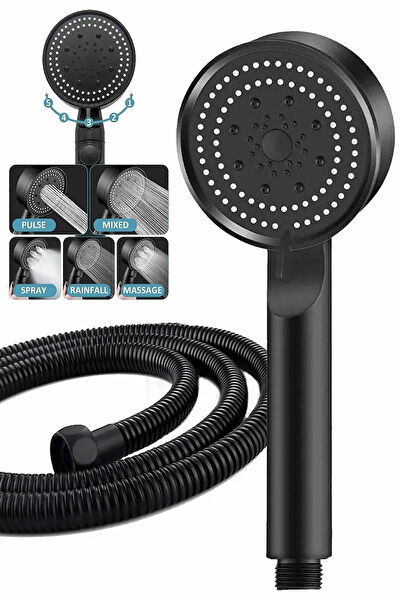 MoonShop Duş Başlığı, Spirali, Seti