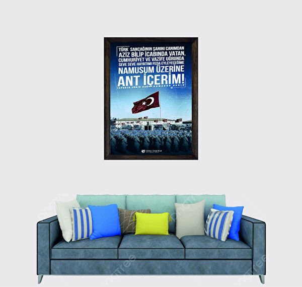 Lioncraft Çerçeveli Tablo