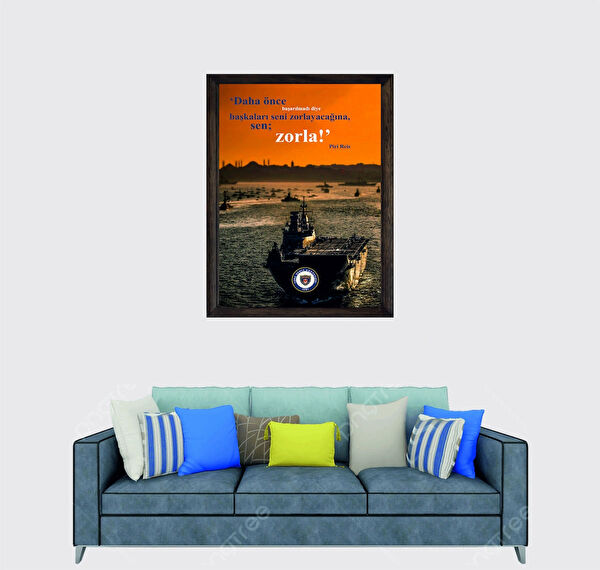 Lioncraft Çerçeveli Tablo