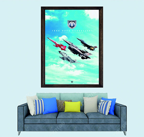 Lioncraft Çerçeveli Tablo