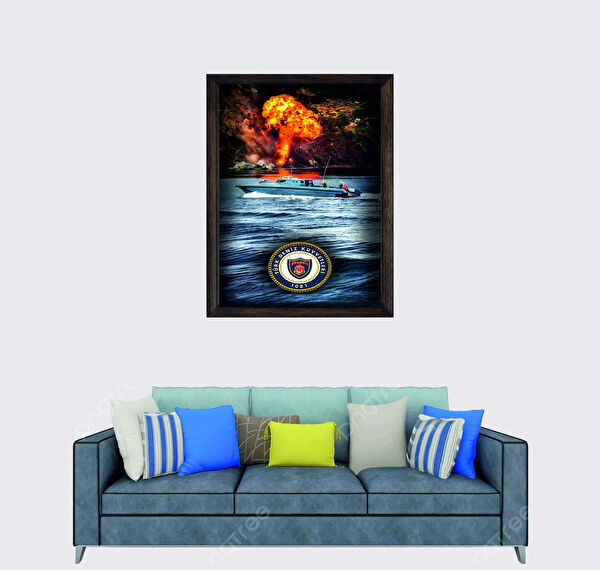 Lioncraft Çerçeveli Tablo