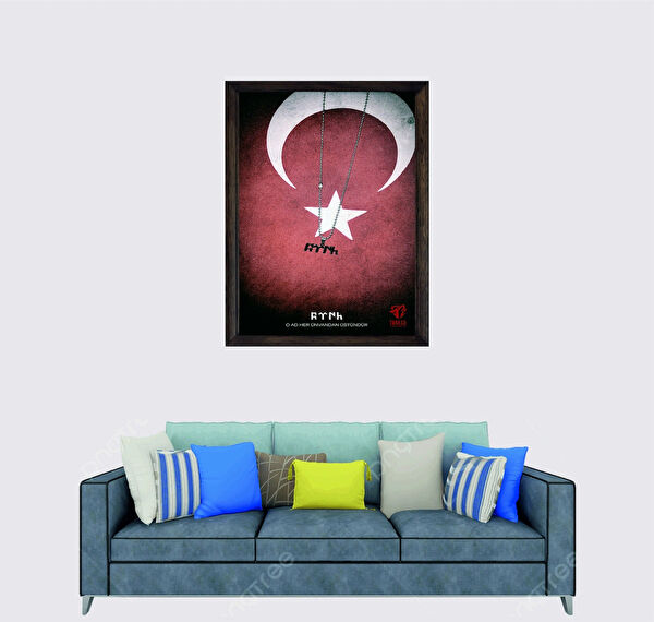 Lioncraft Çerçeveli Tablo