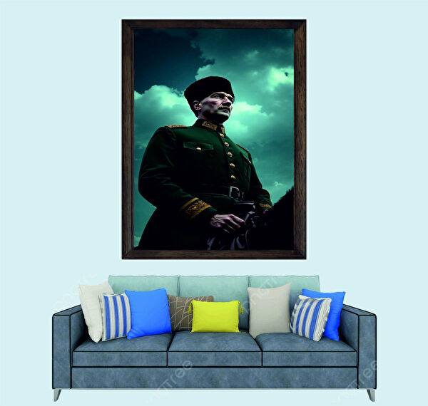 Lioncraft Çerçeveli Tablo