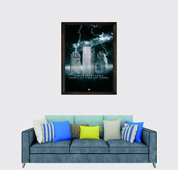 Lioncraft Çerçeveli Tablo