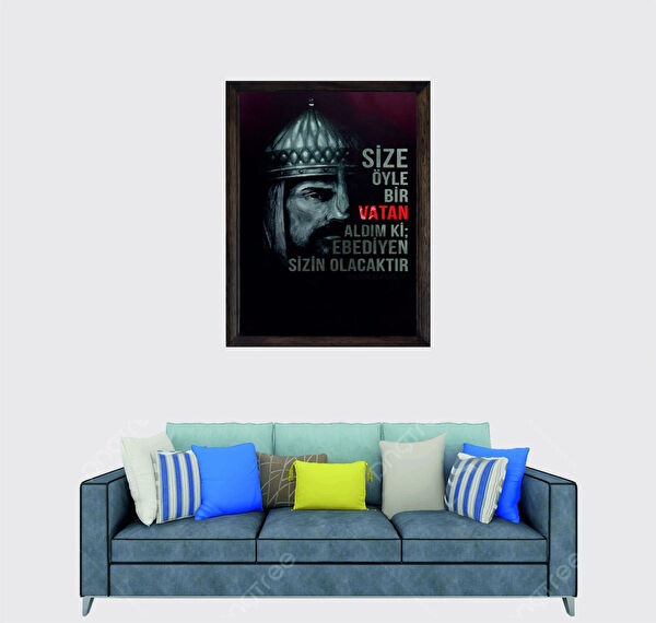 Lioncraft Çerçeveli Tablo