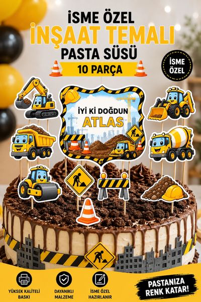 Sticker Atölye Pasta Süsleri