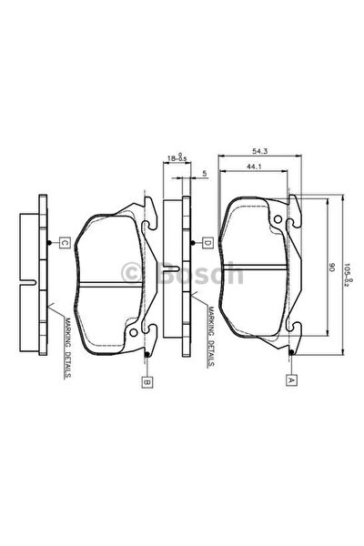 Bosch Fren Balataları