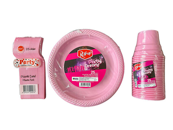 OMEYVA Plastik Tabak