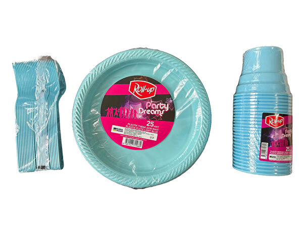 OMEYVA Plastik Tabak