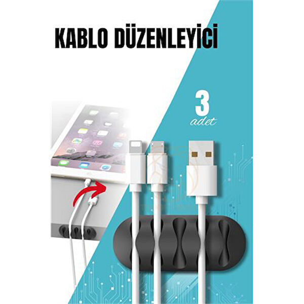 Skygo Kablo Toplayıcı, Kablo Klips