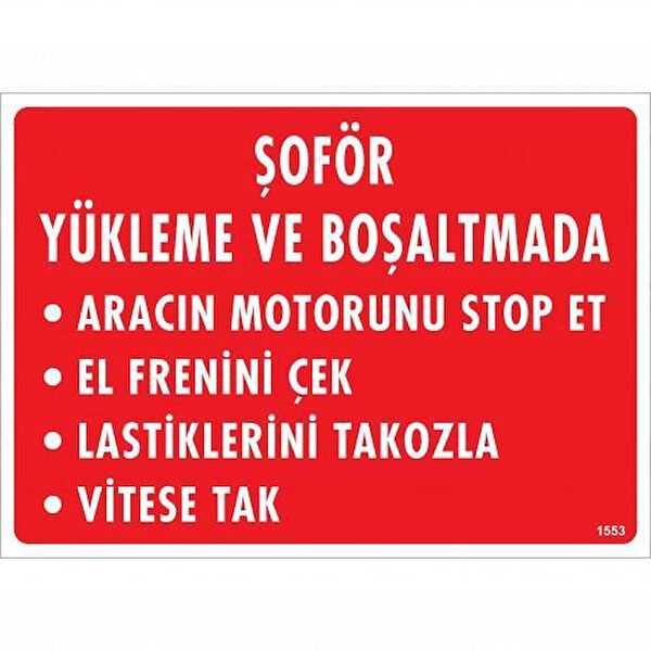 Skygo Güvenlik Uyarı İşaretleri, İş Güvenliği Levhaları