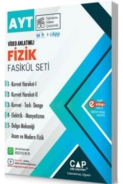 Çap Yayınları Ders ve Yardımcı Kaynak Kitapları