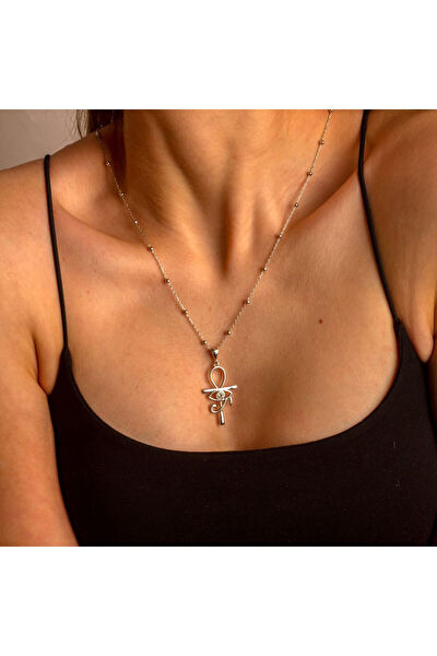 Işıltı Silver Kolye, Zincir, Künye