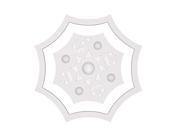 Motifpiyer Tavan Göbeği