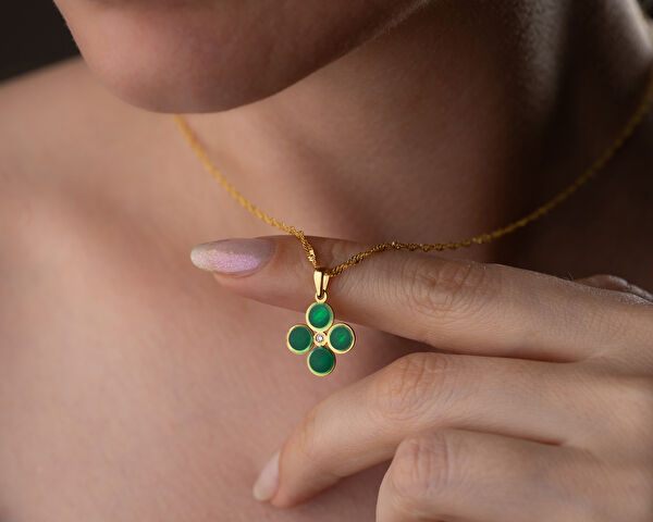 Papatya Silver Kolye