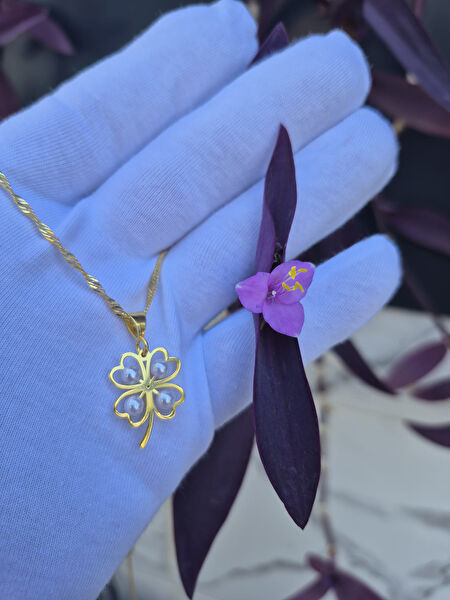 Papatya Silver Kolye