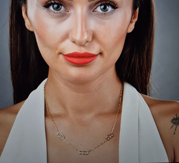 Papatya Silver Kolye