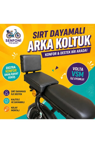 Senfoniticaret Motosiklet Sissy Bar & Sırtlık