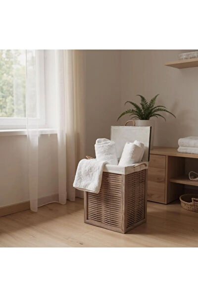 Woodluck Çamaşır Sepeti