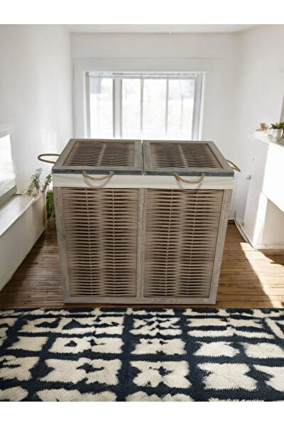 Woodluck Çamaşır Sepeti